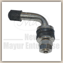 Activa Bend Tubeless Valve Metal - Steel