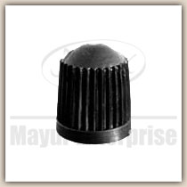 Valve Cap PVC - Black