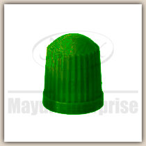 Valve Cap PVC Green - Nitrogen Cap